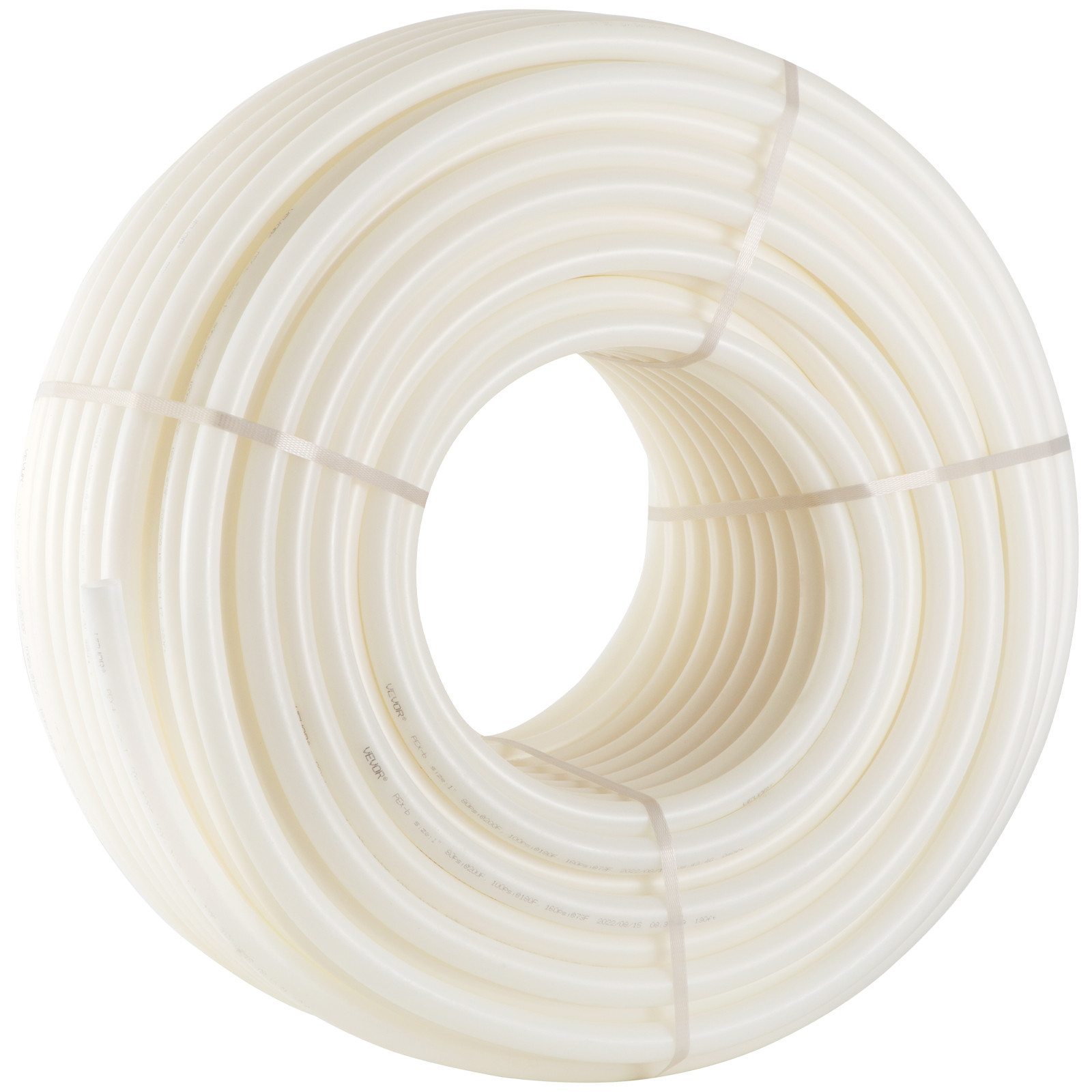 VEVOR 1″ – 500′ coil-White Certified PEX Tubing Htg/Plbg/Potable Water Heating