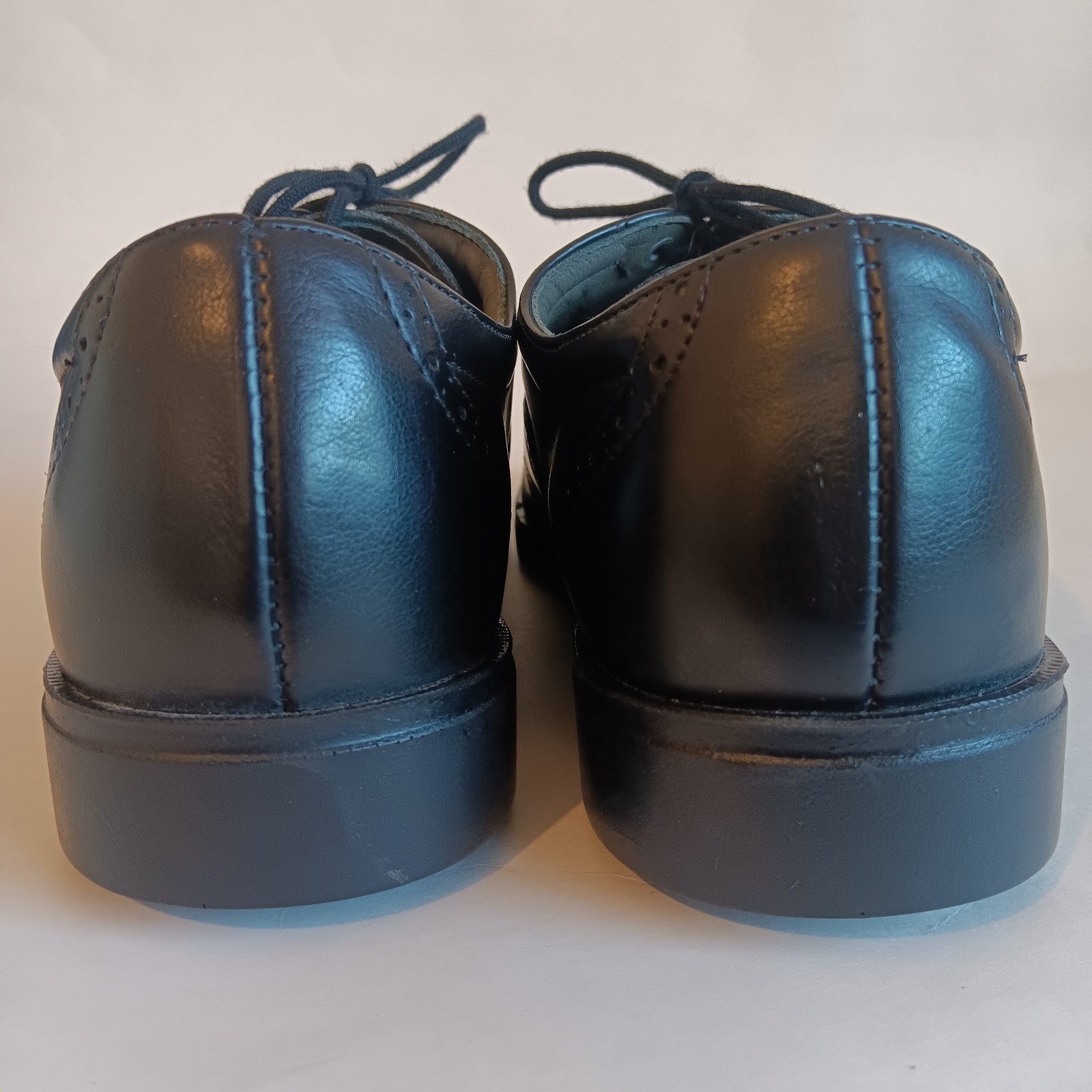 Red Wing 8701 Men’s Size 10D Black Leather Wingtip Steel Toe Shoes Made in USA