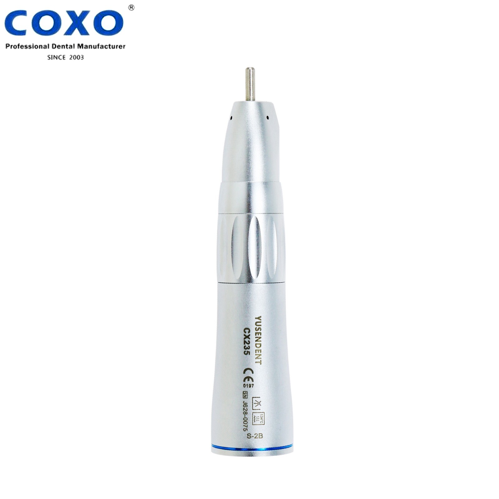 US COXO Dental Inner Water Low Speed Contra Angle Air Motor Straight Handpiece