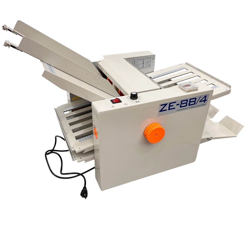 Automatic Paper Folding Machine ZE-8B/4 to Folding Document Letters or Manuals