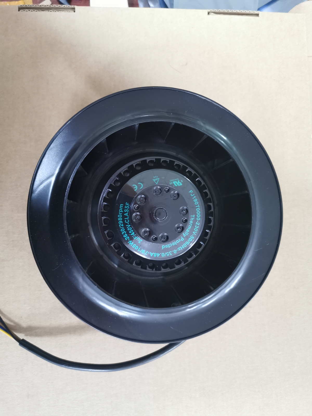 1pc FJ190T0000 Centrifugal fan 230V 79(W) 190mm