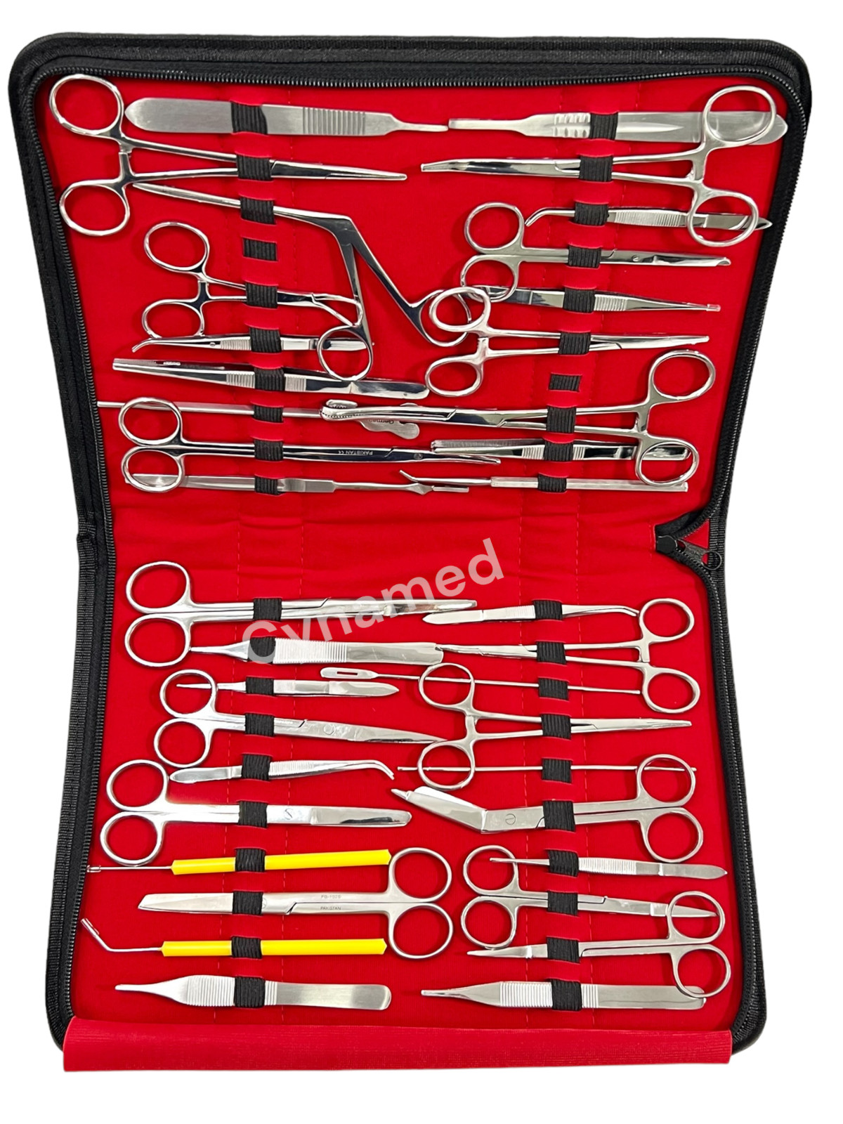 157 PC US MILITARY FIELD MINOR SURGERY SURGICAL VETERINARY INSTRUMENTS KIT