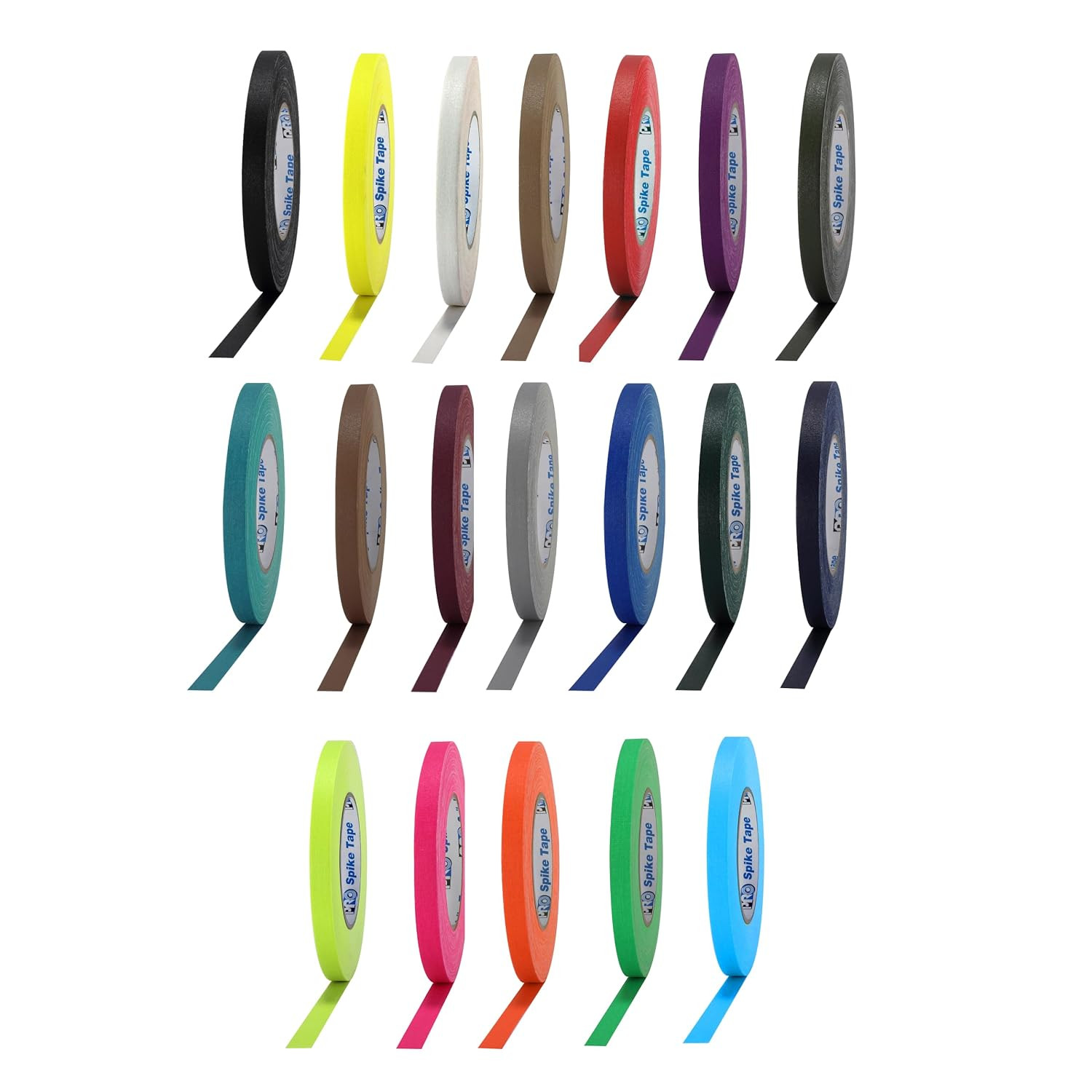 Gaff Gaffers Spike Tape 1/2″ X 45 Yd Roll You Choose the Color UV Neons
