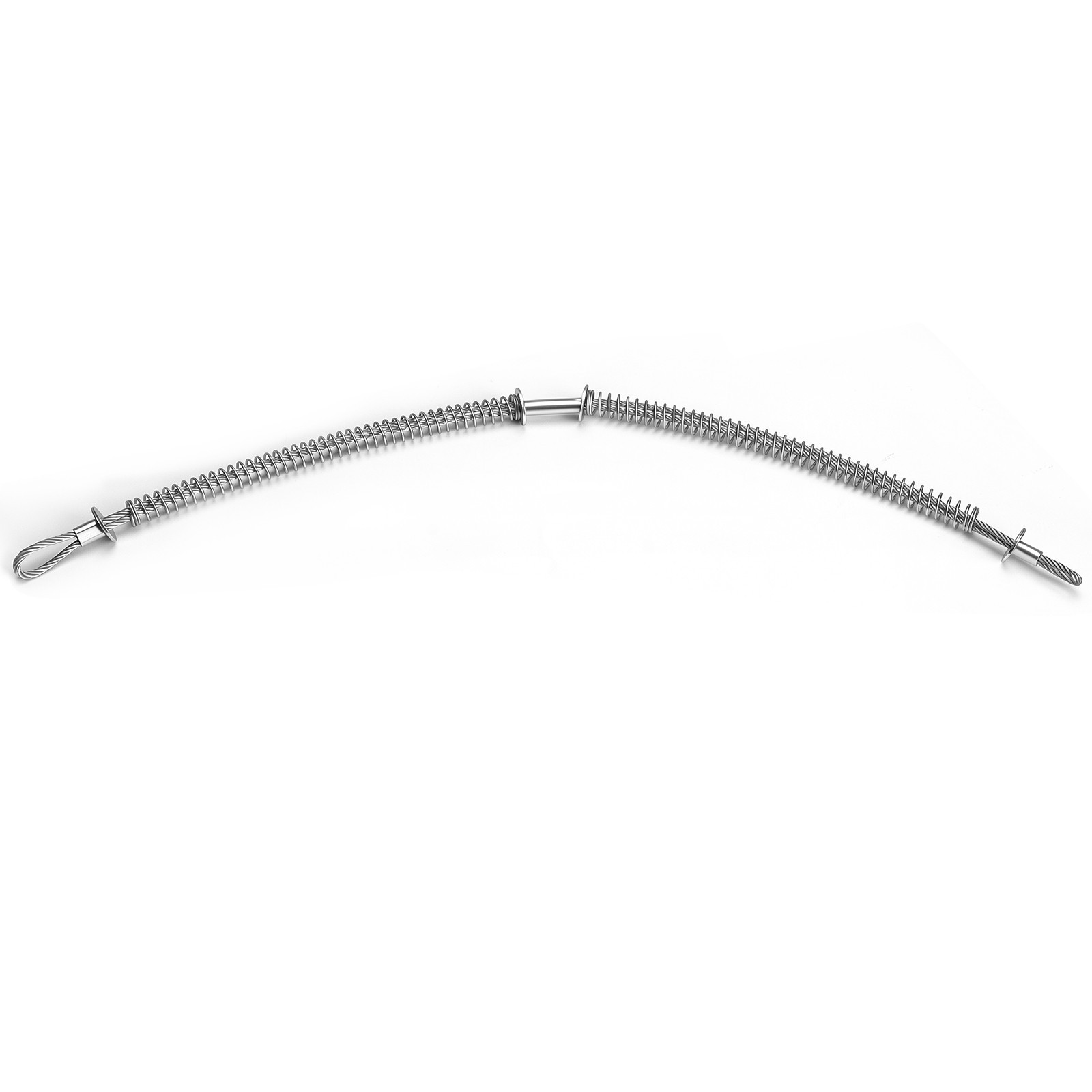 Heavy Duty Whip Check Safety Cable 1/8″ Steel Wire Rope for Compressor Hose