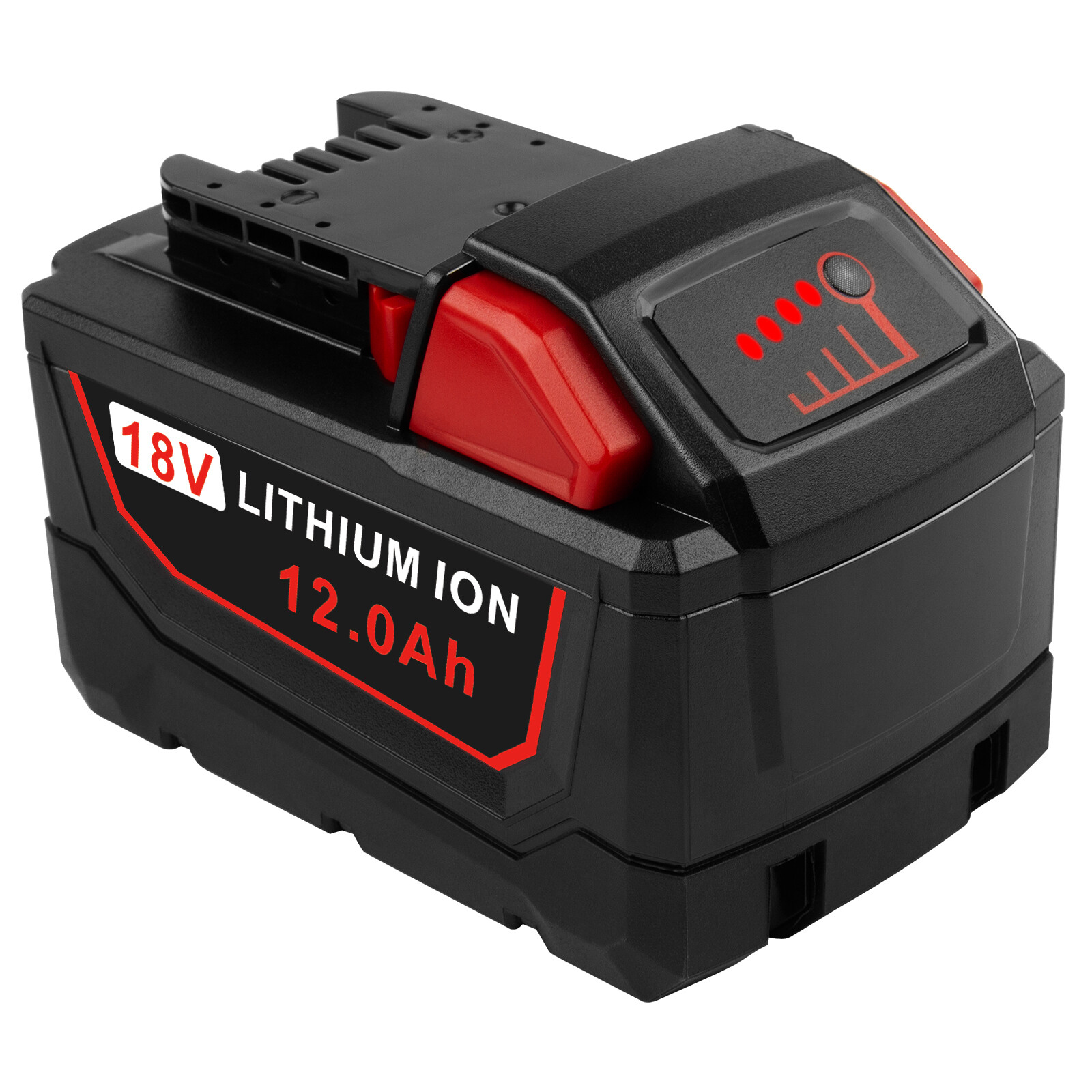 2PCS For Milwaukee 18V for M18 Li-ion XC 12.0Ah Battery 48-11-1860 48-11-1850 US