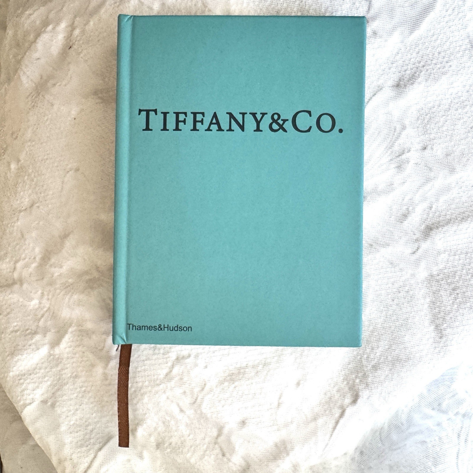 Tiffany & Co. Pocket Notebook Journal Diary thames & hudson w ribbon bookmark