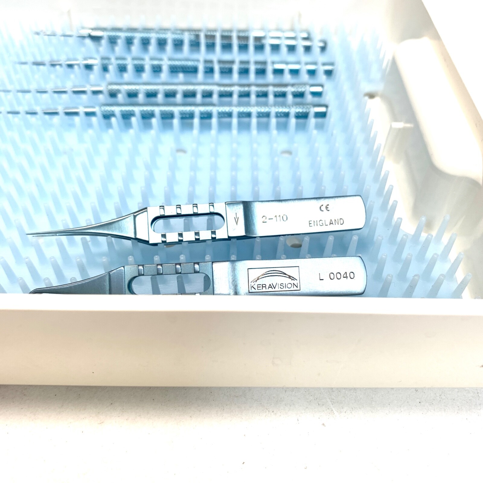 KERAVISION MICRO SURGERY OPTHALMIC INSTRUMENT set OF 12 W/ CASE