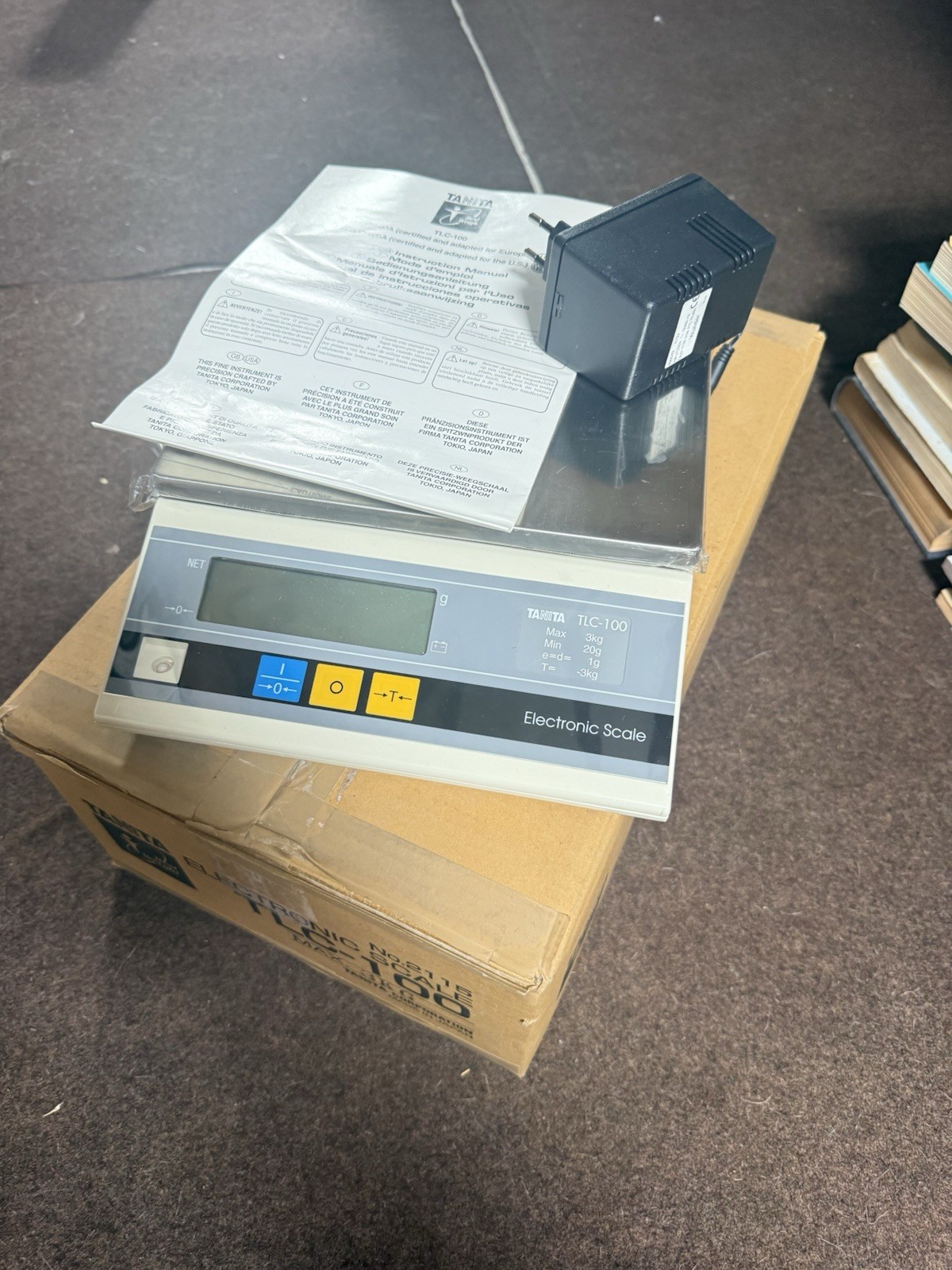 Tanita TLC-100 Electronic Scale Electronic Scale No 2115 3Kg Boxed