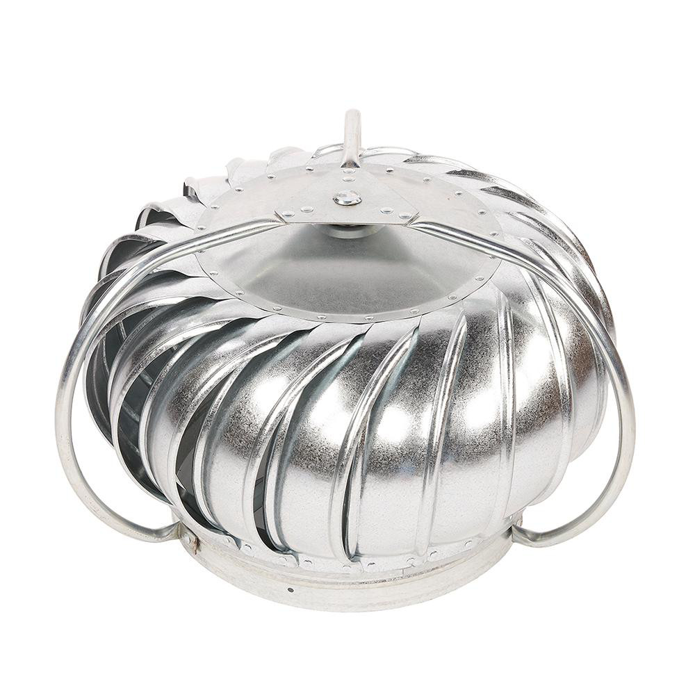 12 in. Wind Turbine Head Attic Exhaust Vent Roof Rotary Ventilator