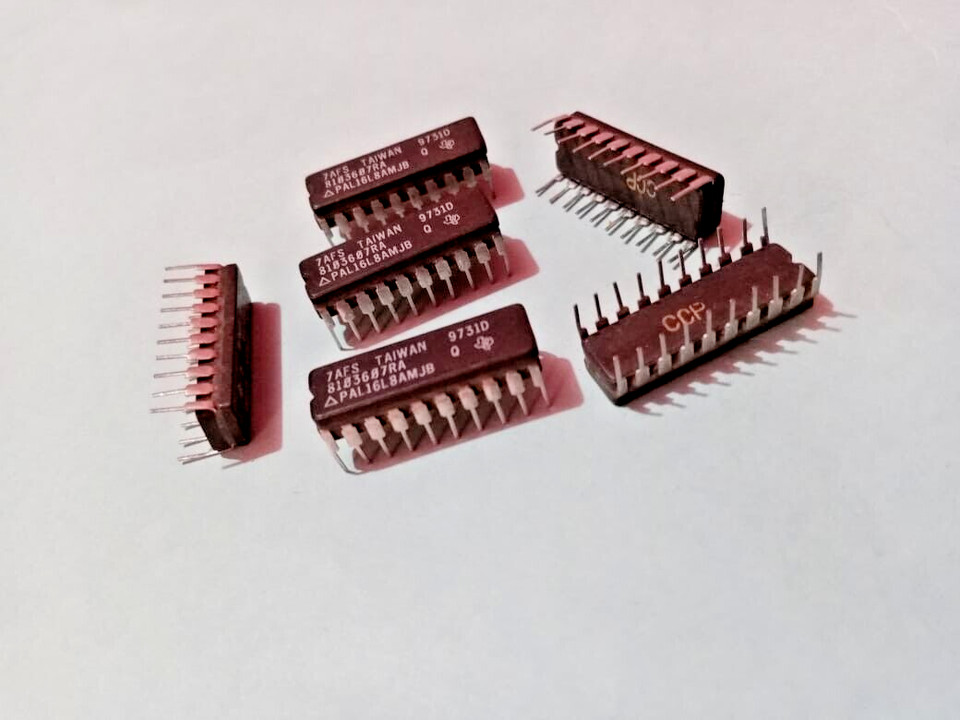 20PCS LOT- Texas PAL16L8AMJB SPLD – Simple Programmable Logic Device ICs- NEW