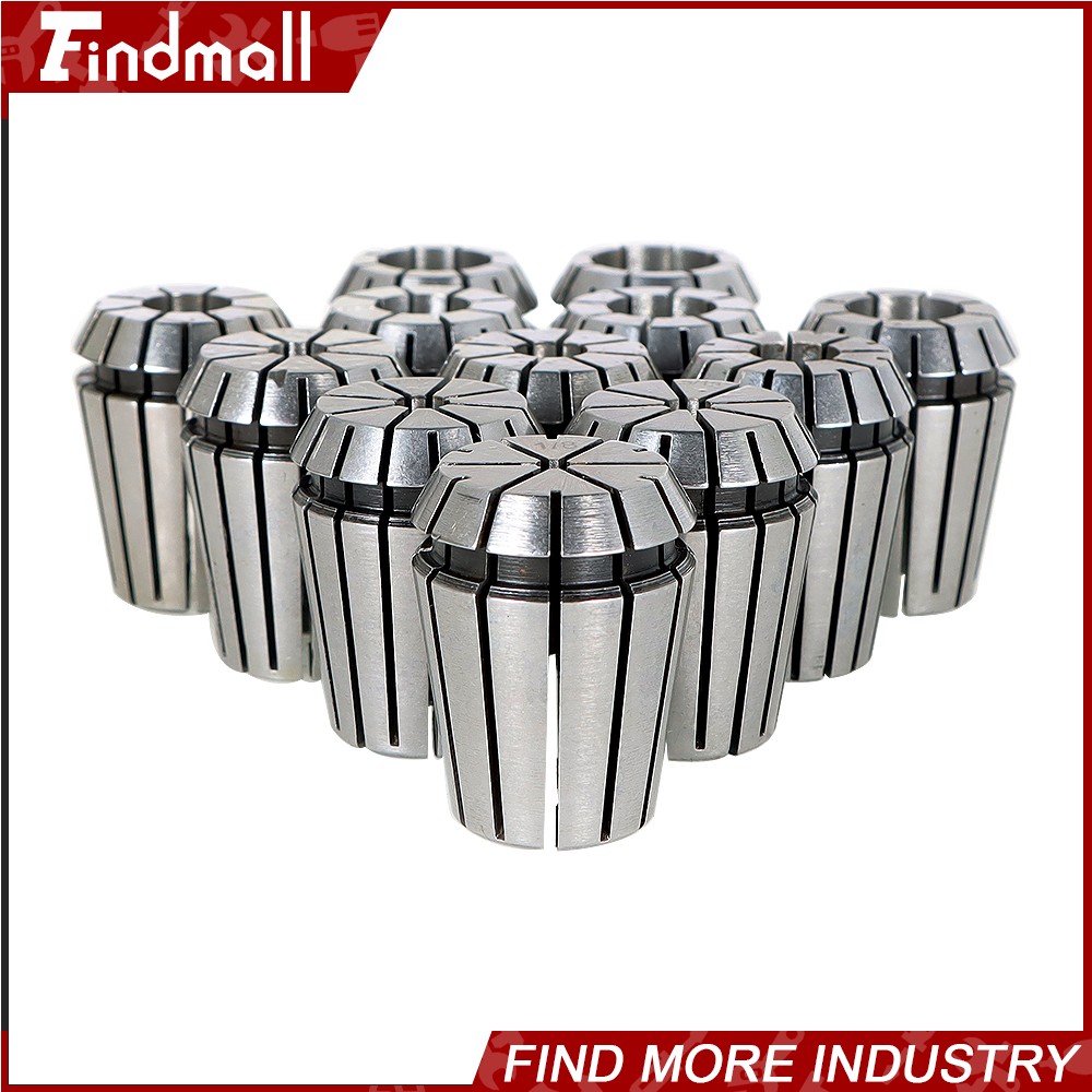 Findmall 12Pcs ER25 1/8″-5/8″ Spring Collet Set for Engraving Milling Lathe Tool