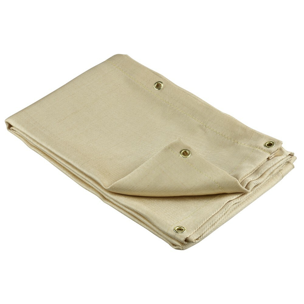 FIBERGLASS WELDING BLANKET COVER PROTECTIVE FABRIC HEAT FIRE RESISTANT 6′ x 8′