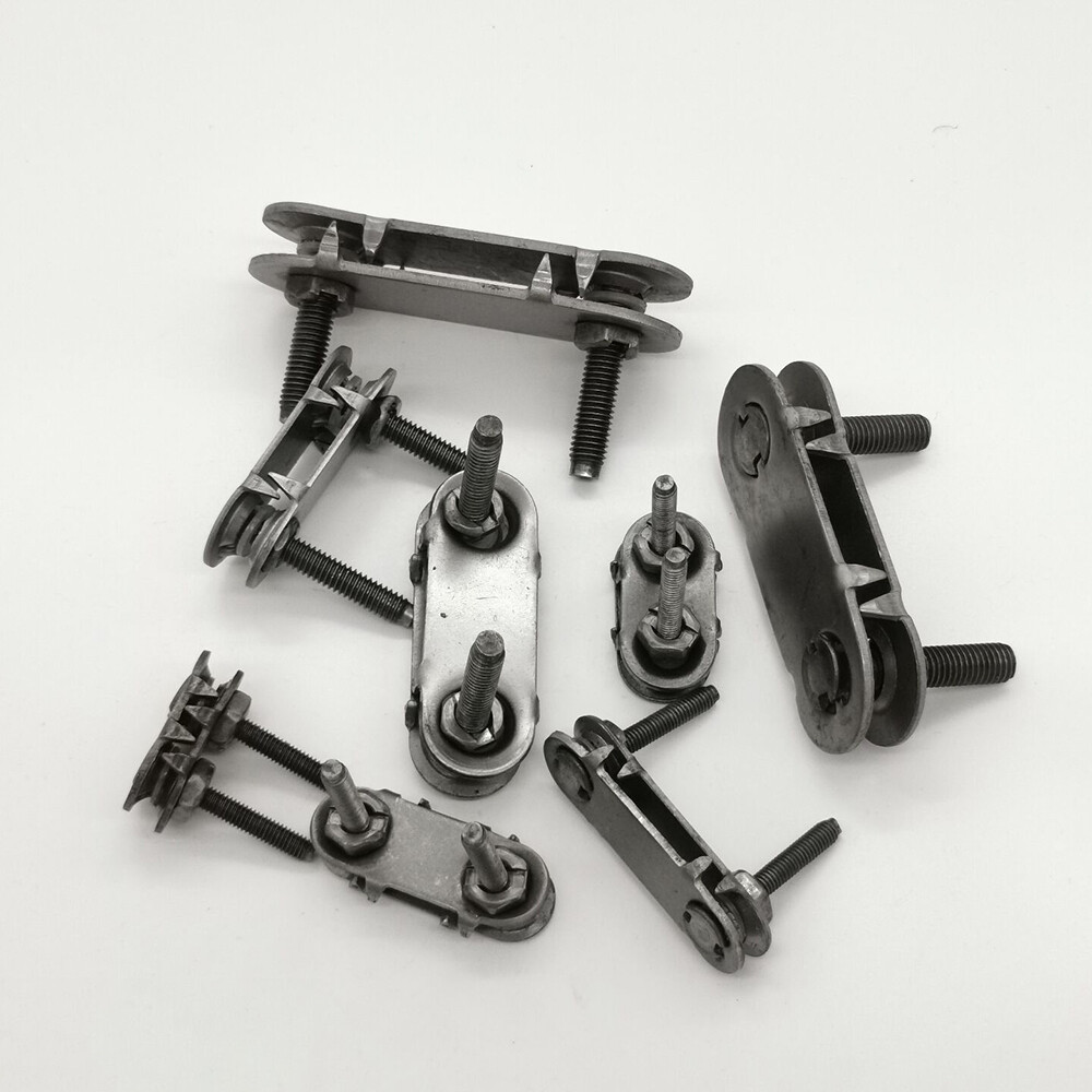 140# 190# Conveyor Belt Fasteners Bolt Solid Plate Screw Rubber Fastener