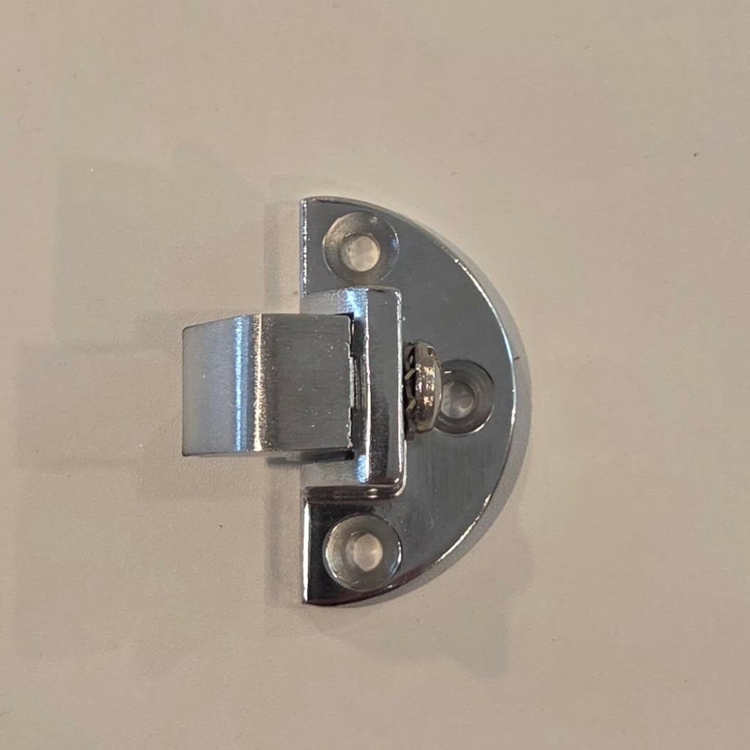 Kason 930-1-54 Surface Mount Trigger Action Polished Chrome Latch with 2 Strikes