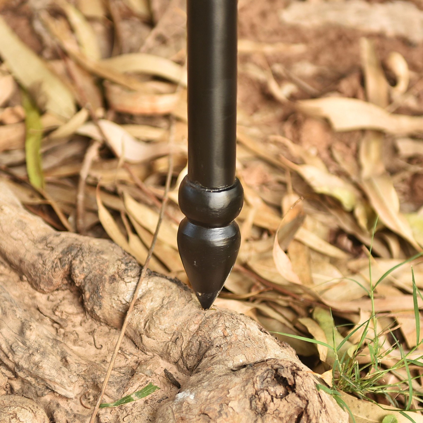 Handmade Carbon Steel Medieval Historical Style Leaf Shaped Spear Hunting Spear
