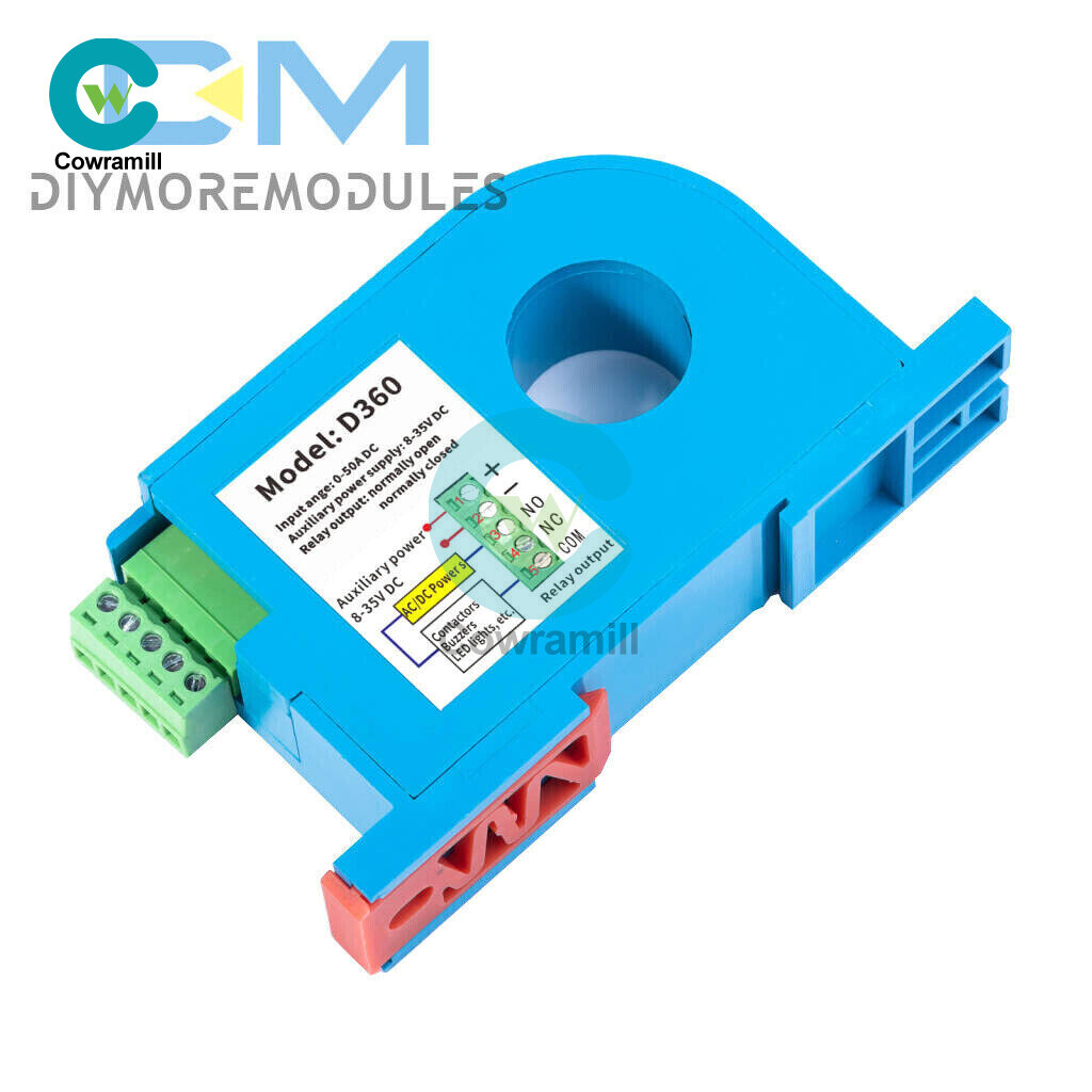 DC Current Sensing Switch Overload Protection Hall Sensor D360-50A D366-300A