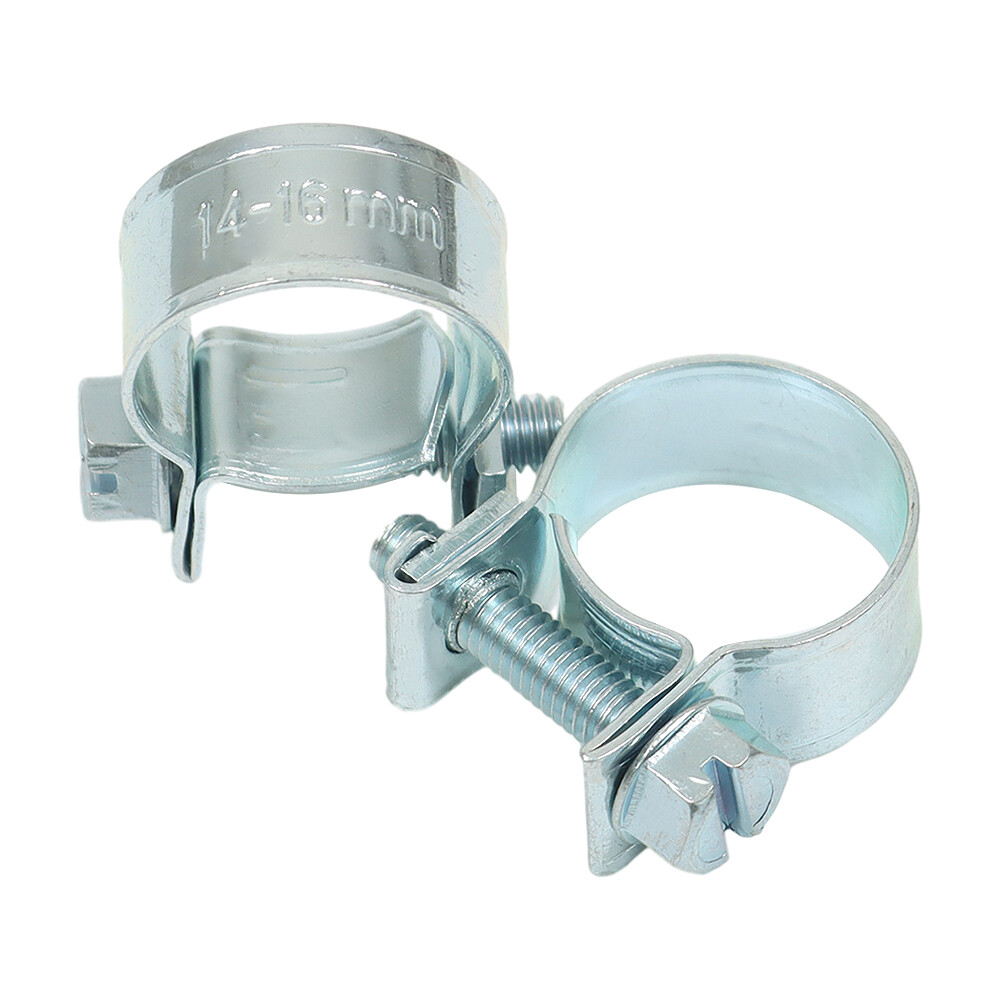 High Quality 20 Pack 3/8 Inch Fuel Injection Hose Clamp Auto Fuel Clamps
