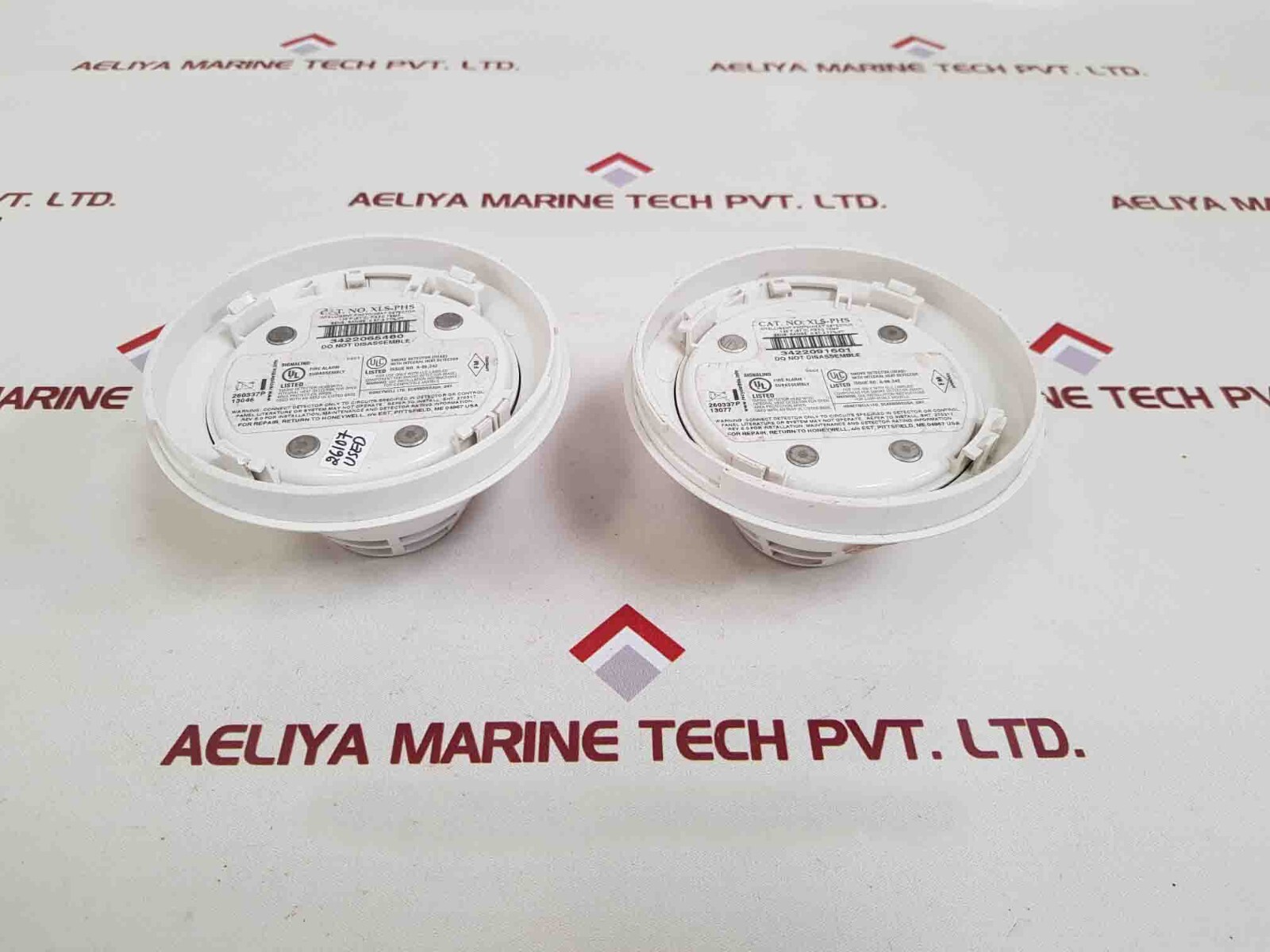 Lot of 13X Honeywell xls-phs intelligent photo/heat detector fire alarm