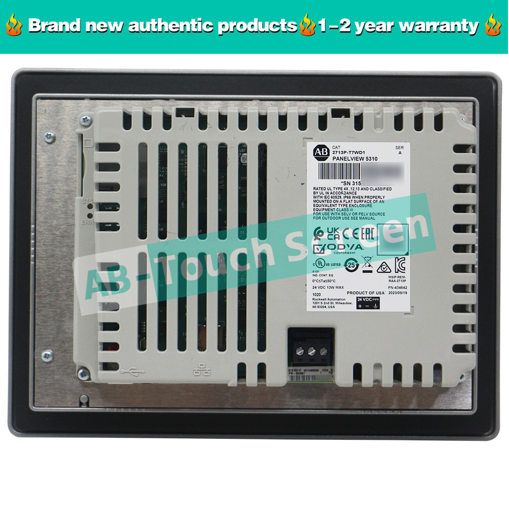NEW ALLEN BRADLEY 2713P-T7WD1 PanelView 5310 Graphic Terminal AB2713PT7WD