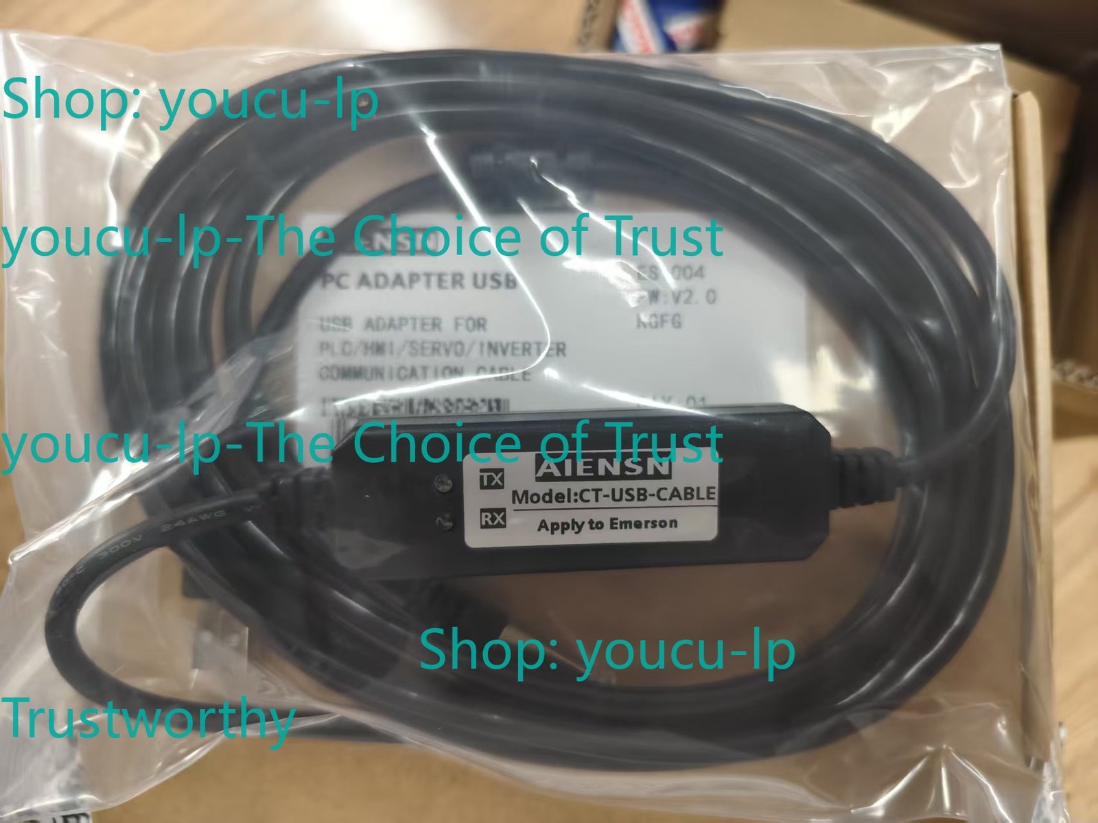For Emerson CT-USB-CABLE CT SK SP Series Inverter Commissioning Cable 3m