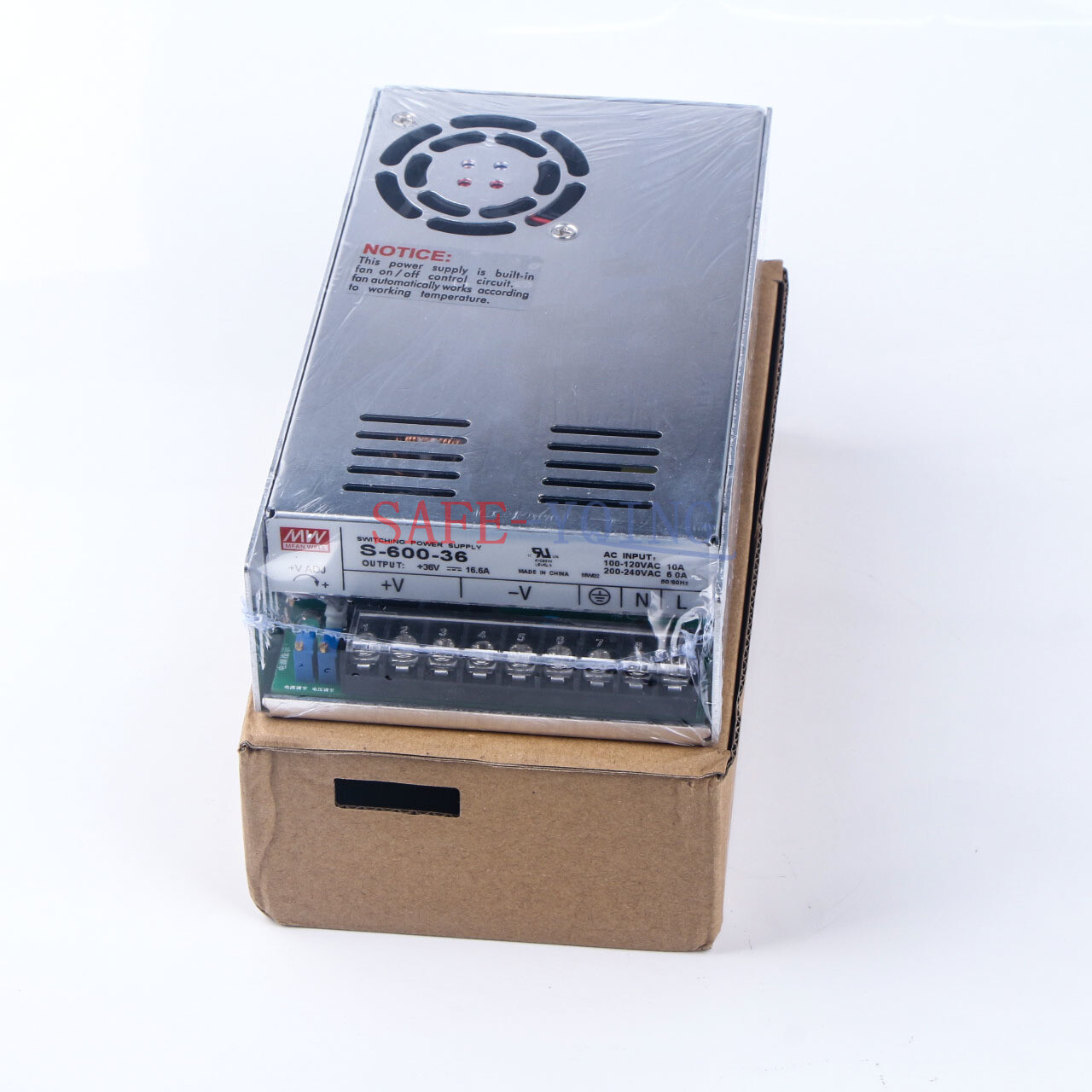 1PCS S-600-36 36V 16.6A switching power supply New
