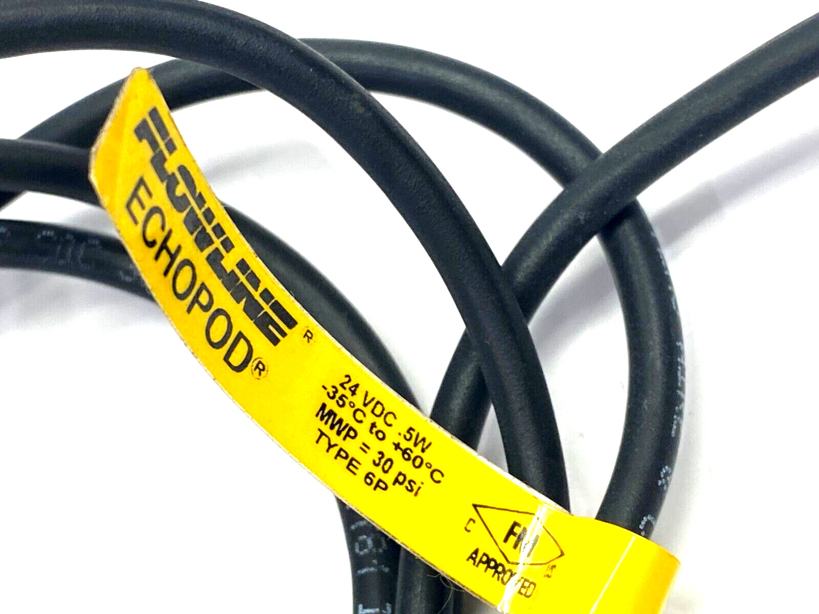 Flowline DL10-0 EchoPod Ultrasonic Liquid Level Sensor/Transmitter 49.2″ 4-20mA