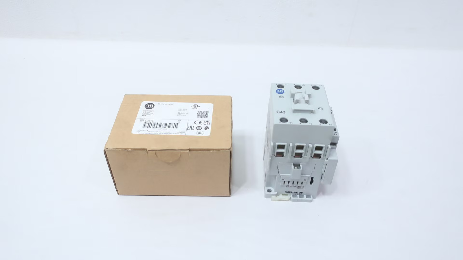 Allen Bradley 100-C43D10 Ac Contactor 30hp 75a Amp 120v-ac