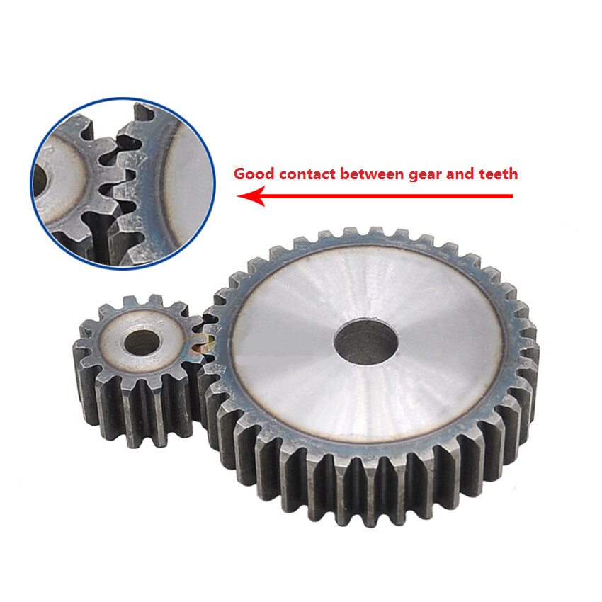 2 Mod 10-127T Spur Gears 45# Steel Thickness 20mm Motor Pinion Transmission Gear