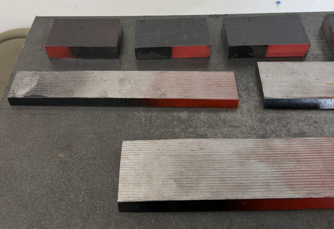 4140 Alloy Steel Bar Lot – Round/Flat/Cutoff Pieces – 7 Pieces – 10.15 LBS