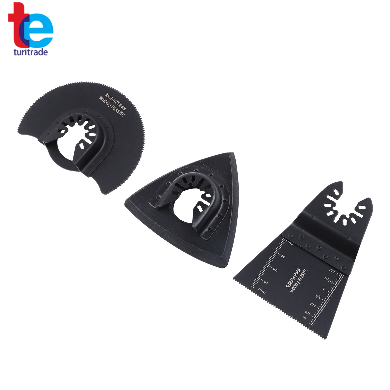 98 Pcs Multitool Oscillating Saw Blades Kit Cutting Blades and Sandpaper