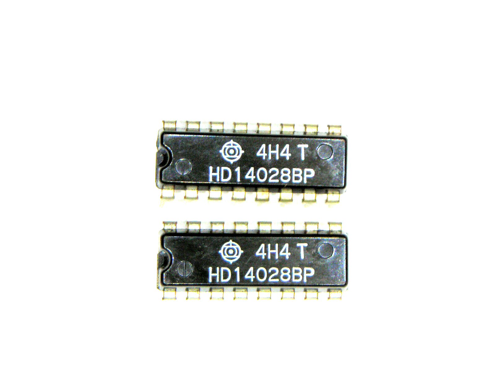 HD14028P «Original» Hitachi 16P DIP CMOS IC 2 pcs