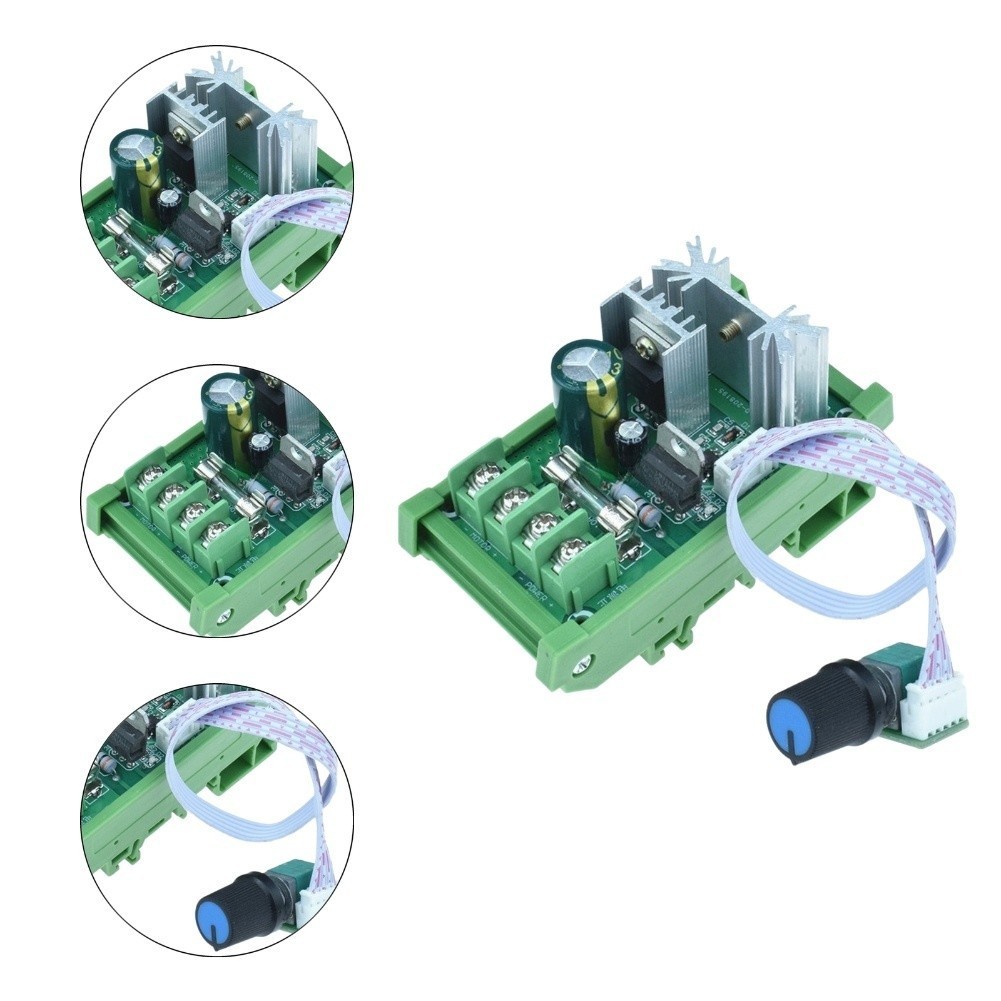 DC Motor Controller ABS 12V-55V Input Voltage 5A Continuous Operation