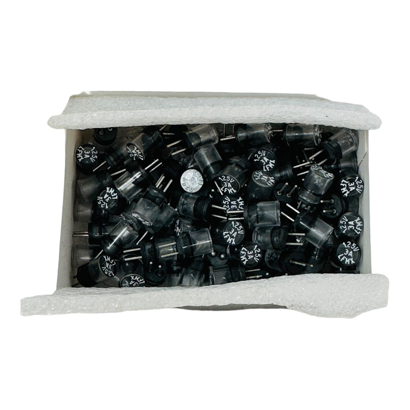 LITTELFUSE H273003 FUSE BRD MNT 3A 125VAC/VDC RAD NEW/NOS SURPLUS BOX OF 100pcs