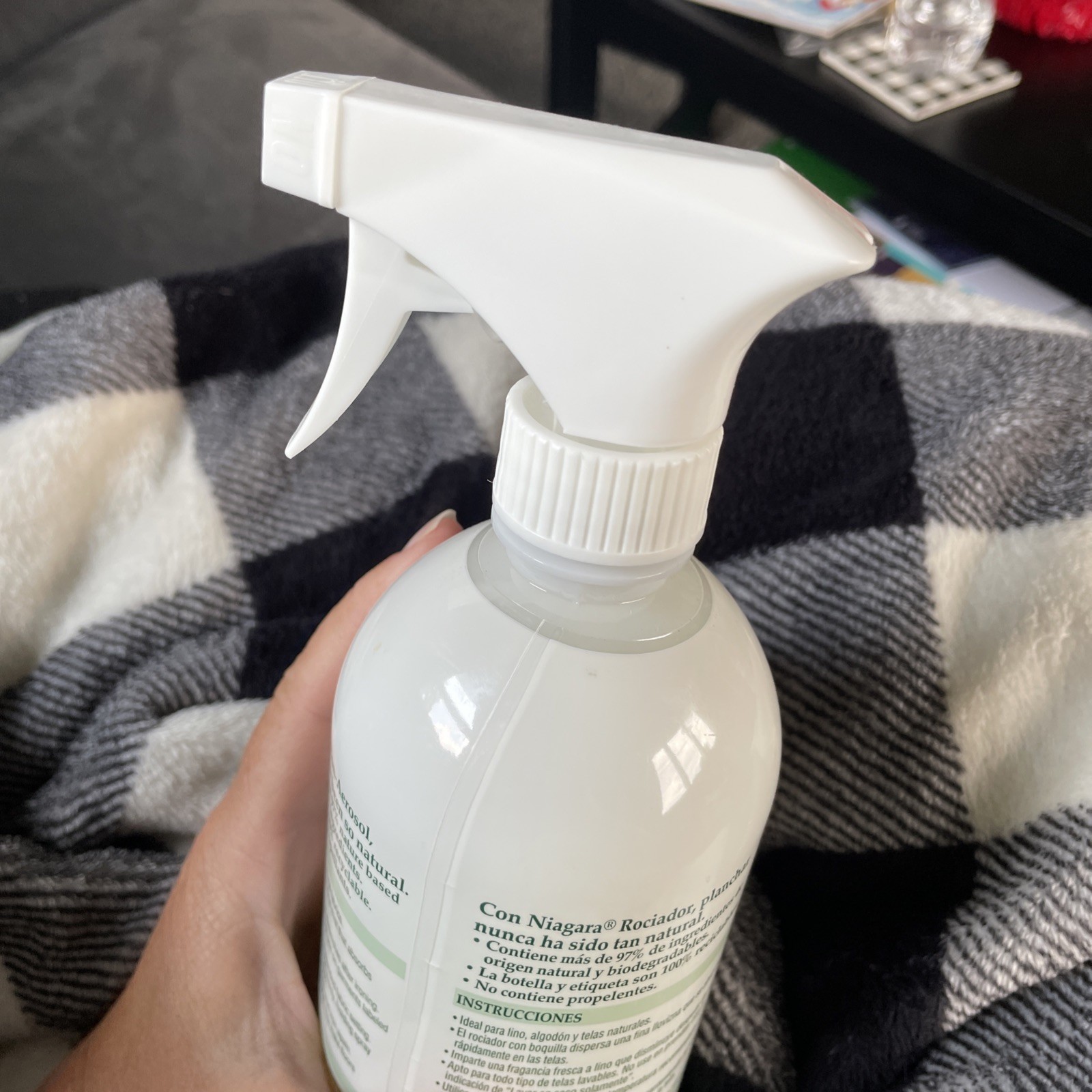 Niagara Spray Starch 22 Oz Trigger Pump Liquid Starch