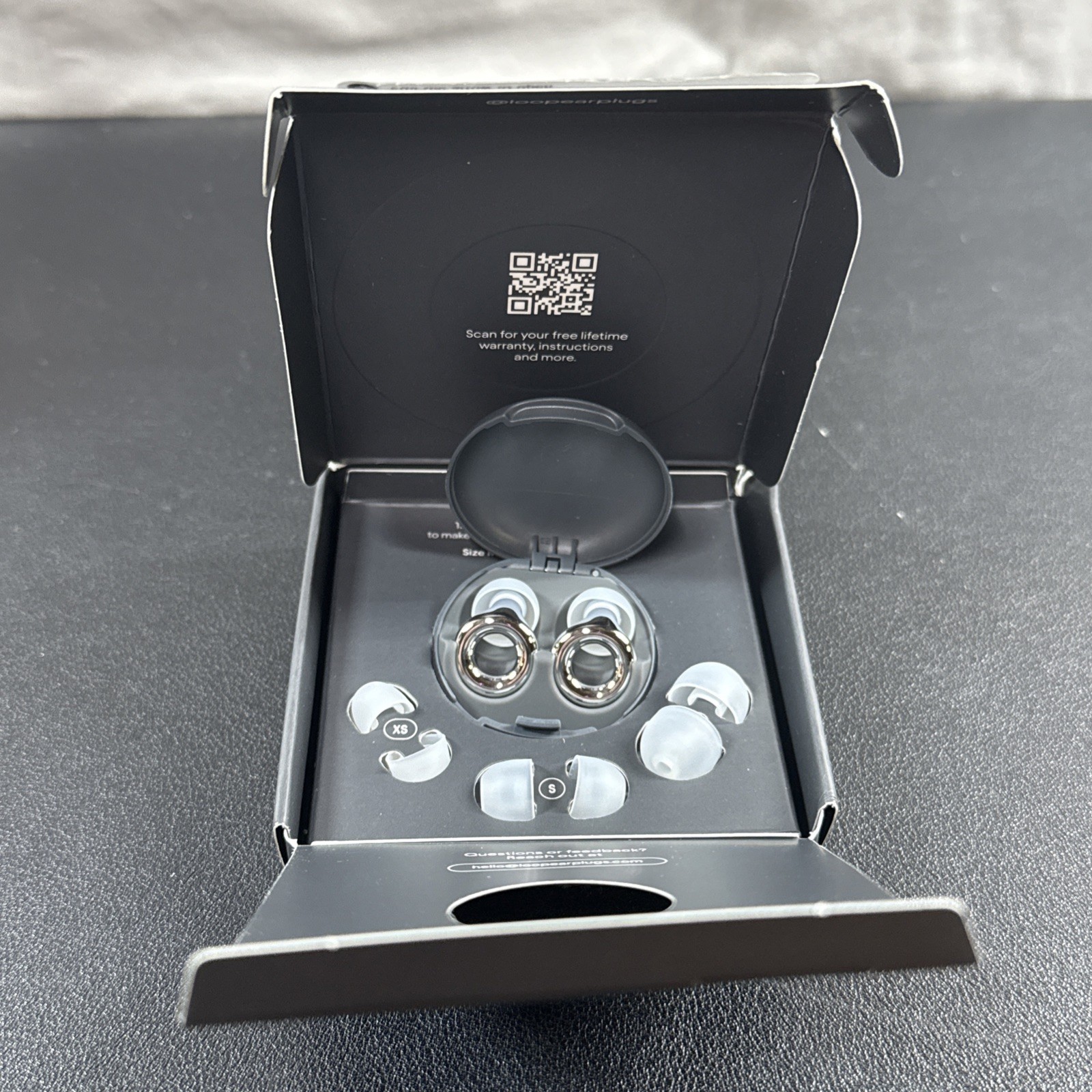 Loop Experience 2 Earplugs Silver SNR 17 dB Noise Reduction • New/Open Box