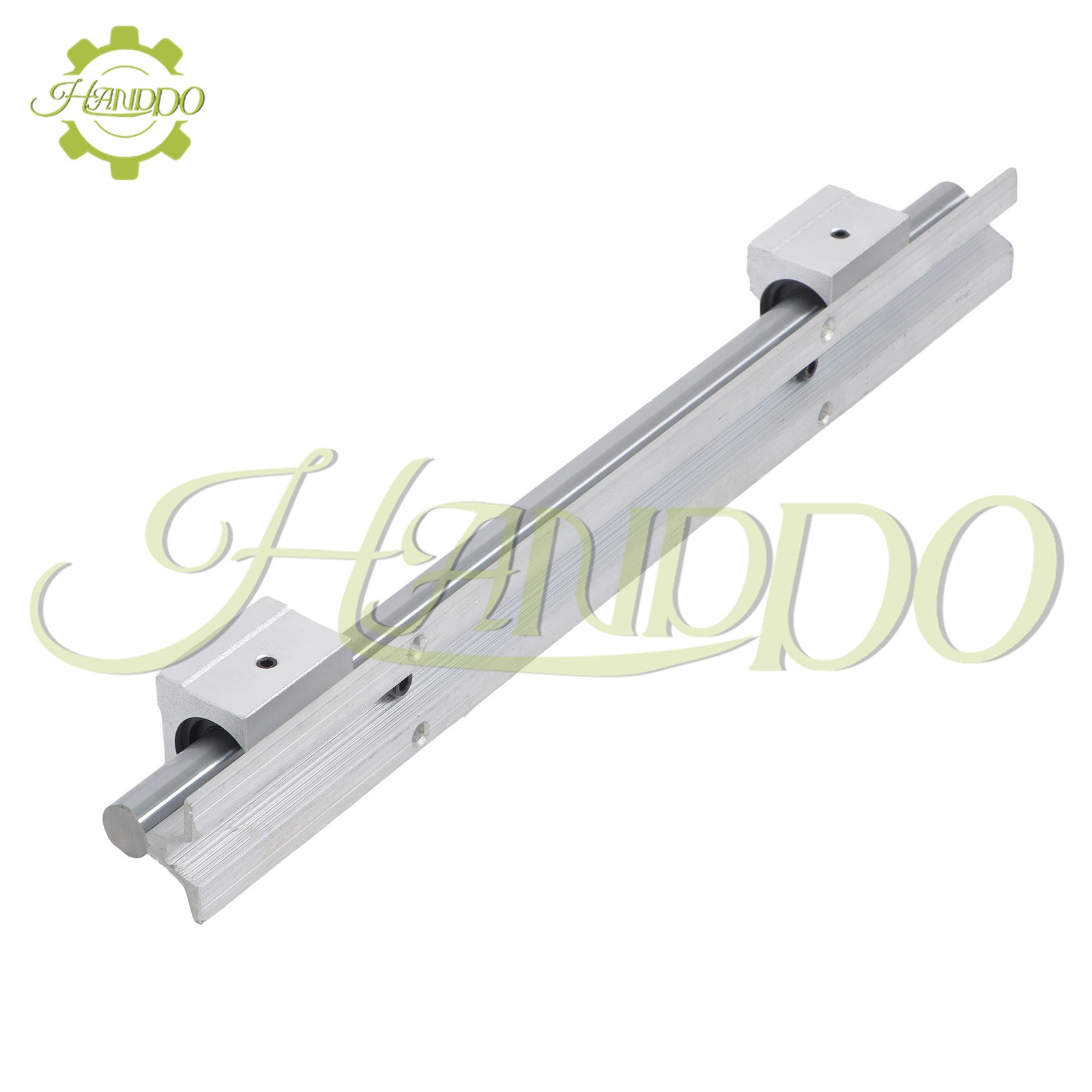 2Pcs SBR16-400mm & 4PCS SBR16UU Carriage Bearing Blocks Linear Bearings 16mm Dia