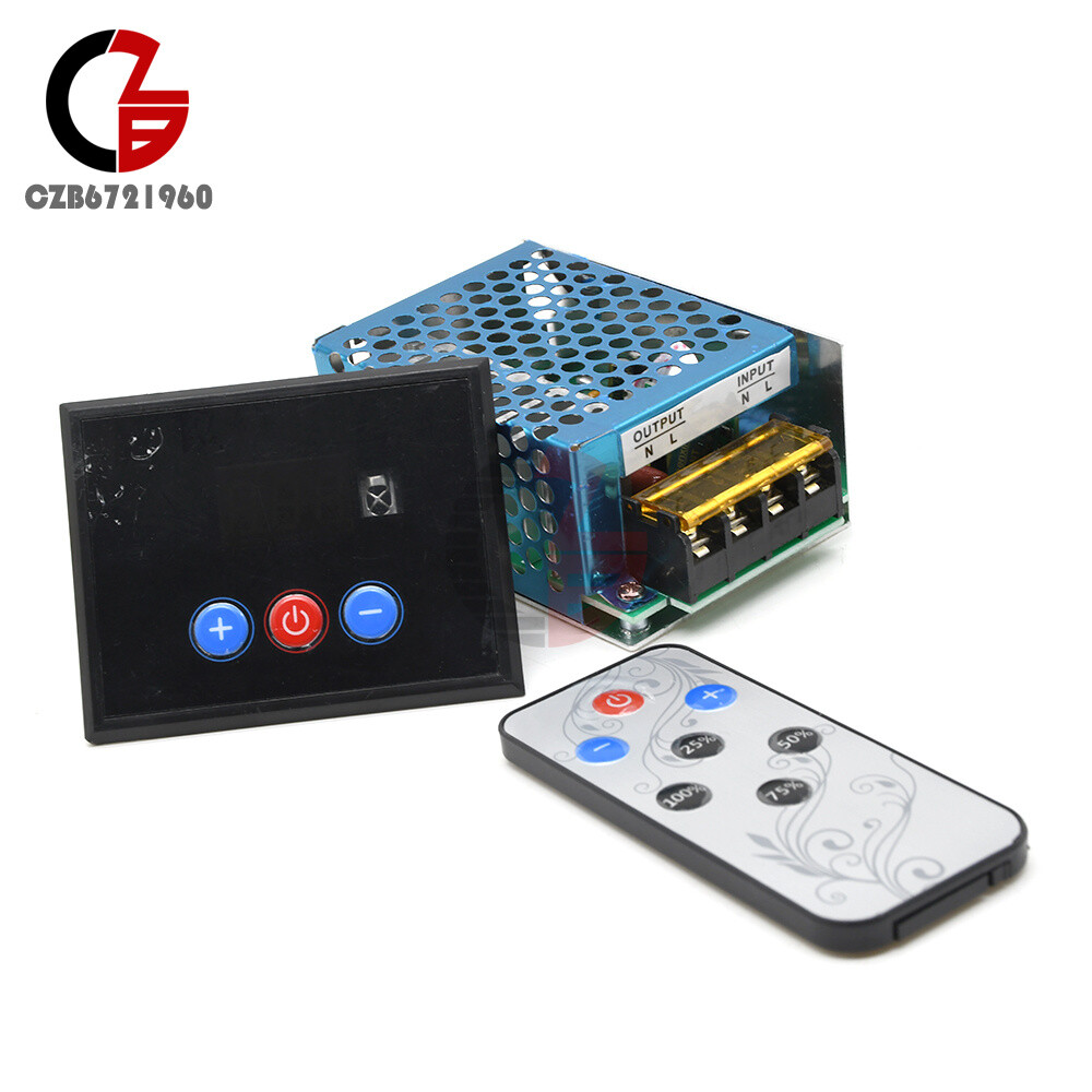 AC 220V 4KW 6KW 10KW SCR Voltage Regulator Dimmer Motor Speed Controller Module