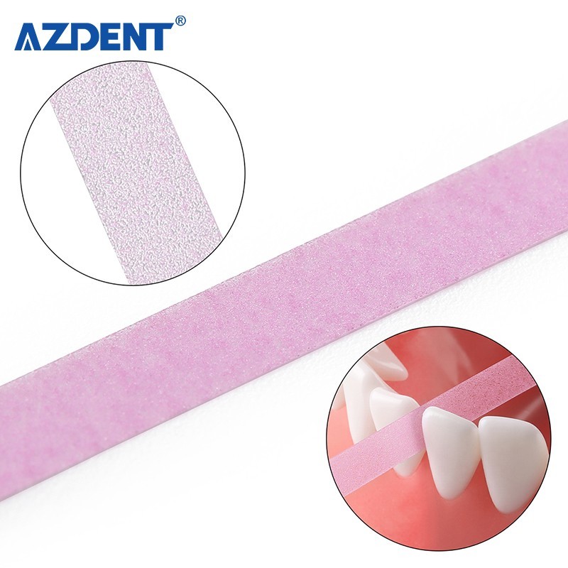 60pcs Dental Polishing Strips Tooth File for Chipped Tooth Dental Sanding Strips