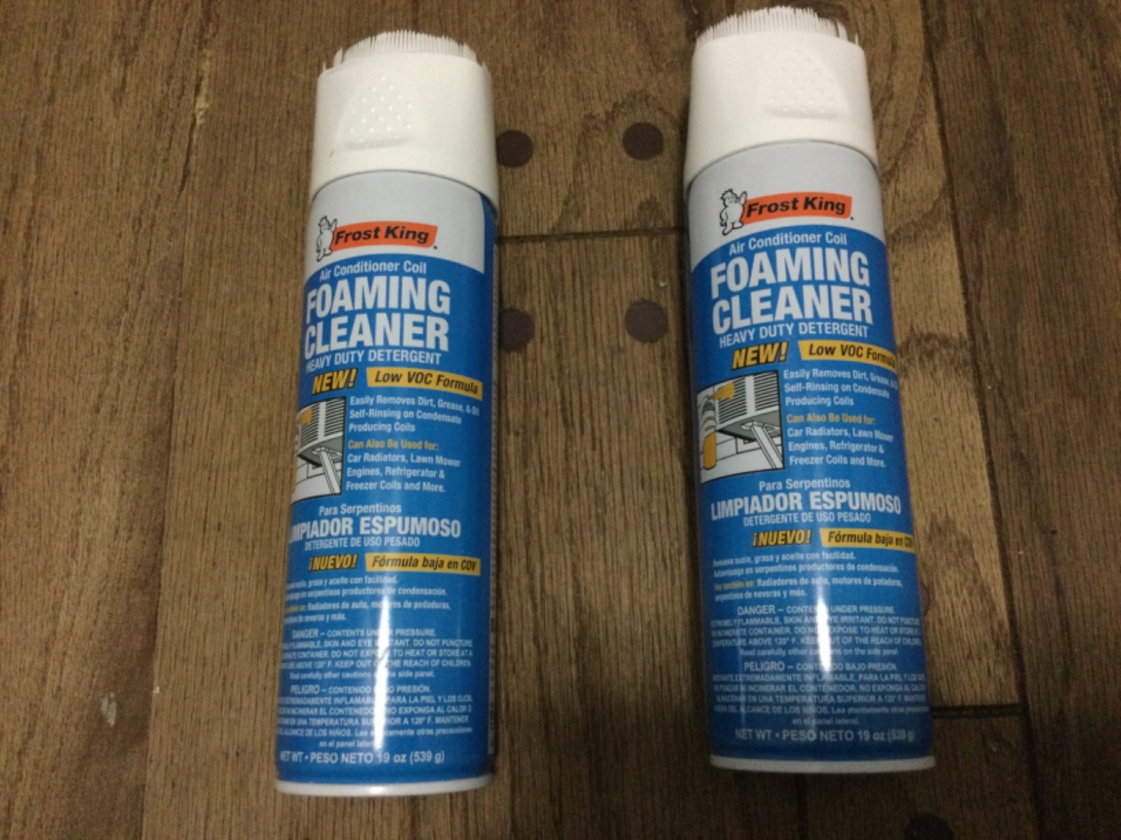 Frost King ACF19 Foam AC Coil Cleaner, 2-Pack, 19oz Each – HVAC System Deep Clea