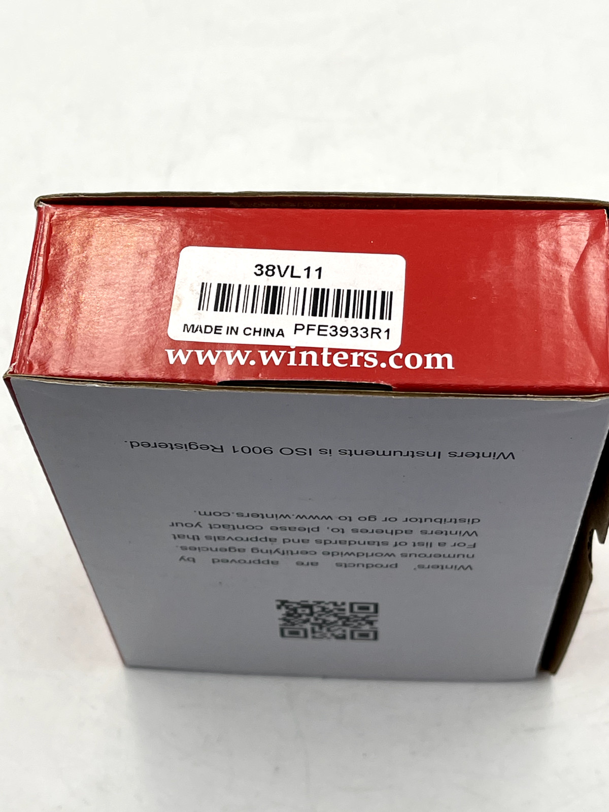 WINTERS PFE3933R1 Pressure Gauge 300 PSI 38VL11