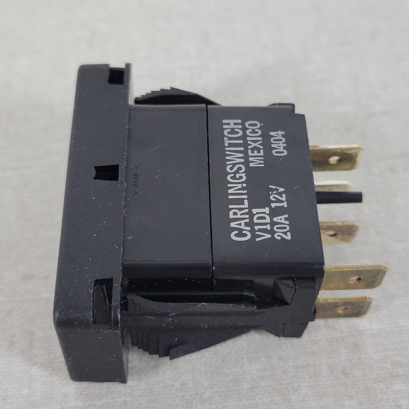 5 Units Carling Switch V1D1 20A 12V Contura Rocker Switch 3-Pin Black Mexico