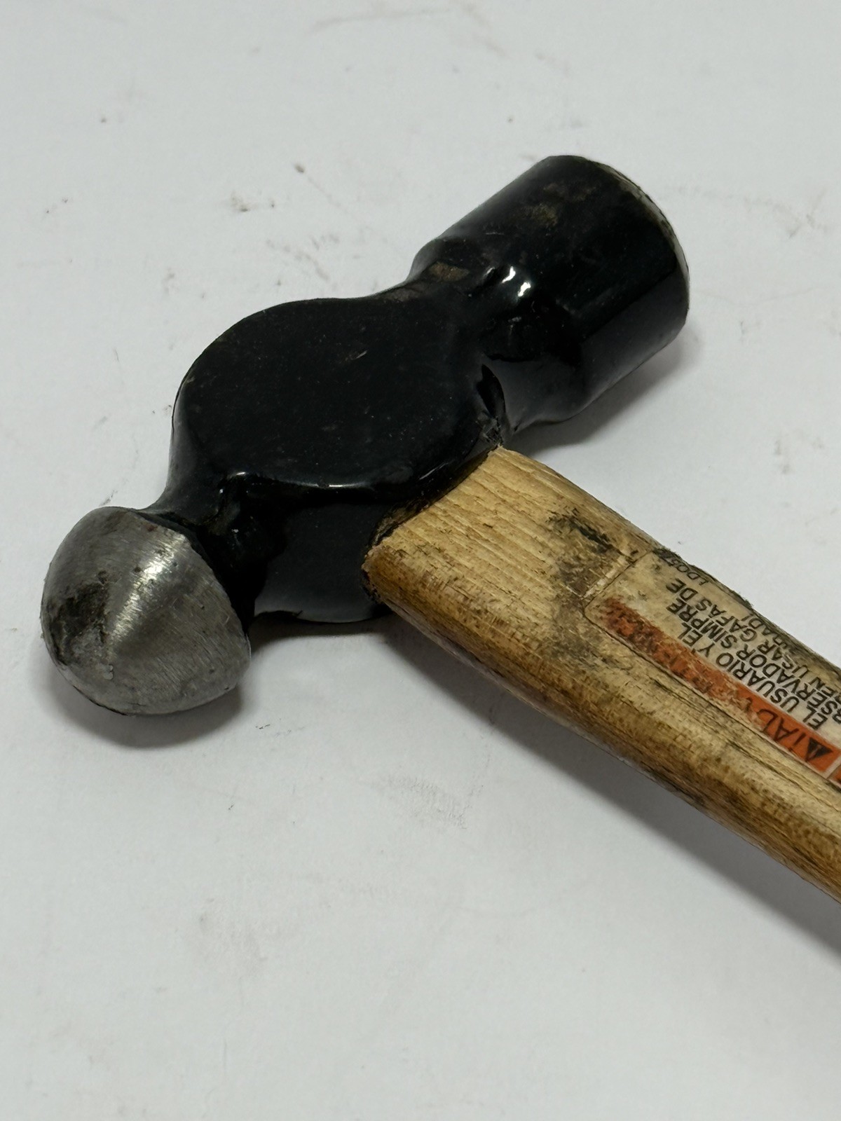 Blue-Point 4oz Ball Peen Hammer Made In USA Wooden Handle