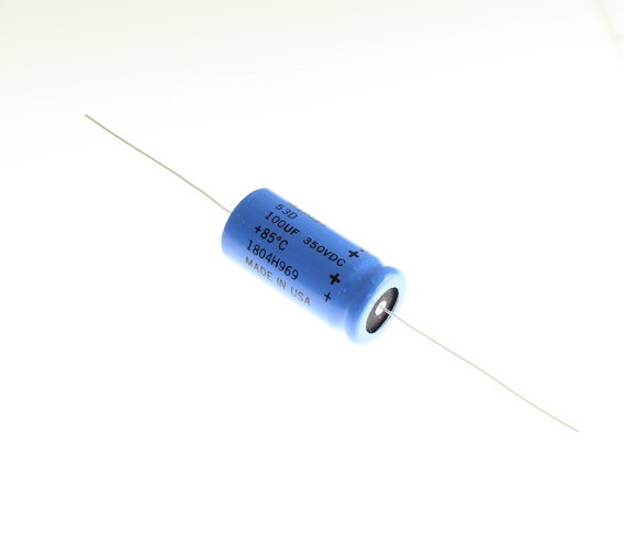 3pcs 100uF 350V Axial Electrolytic Aluminum Capacitor Volts DC 100mfd 350VDC 53D