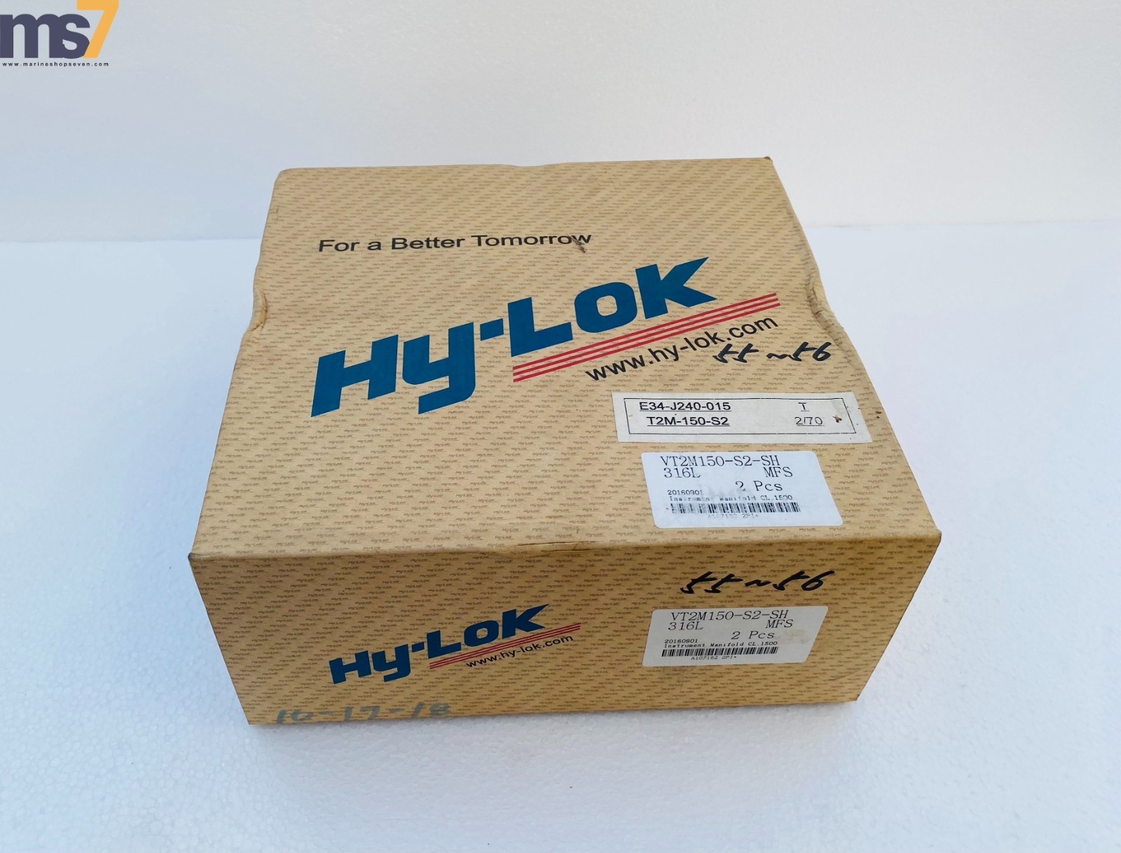 HY-LOK VT2M150-S2-SH INSTRUMENT MANIFOLD STAINLESS STEEL 3/8″ 3000 PSI #SET OF 2
