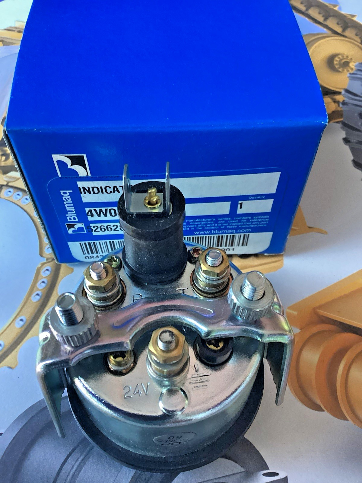 GAUGE INDICATOR CATERPILLAR 4W-0485 4W0485