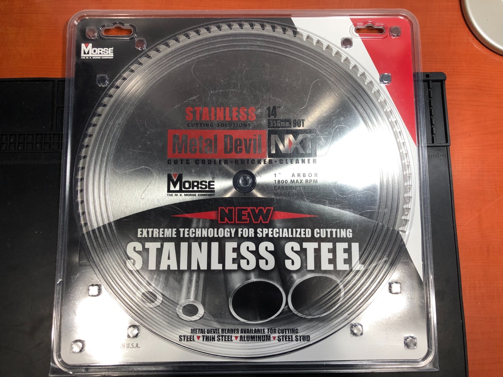 MK Morse 100793 Metal Devil NXT Circular Saw Blade 14-inch 90 Teeth NEW