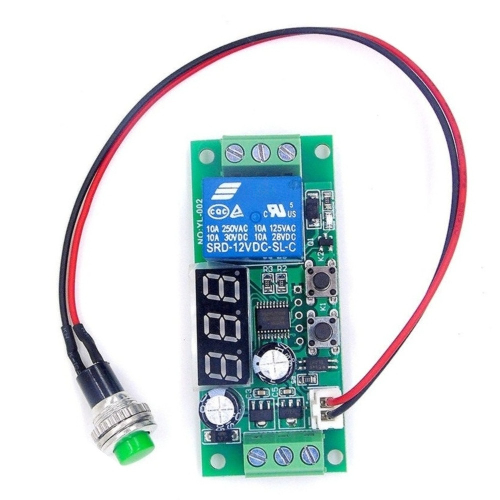 5V 12V 24V Time Delay Relay PCB Based Adjustable 0.01-999 Minute Delay