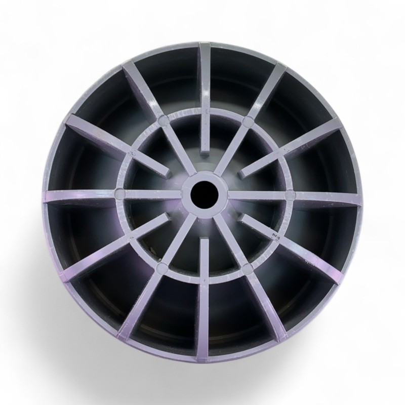 Thermo Scientific 95mm Diam TX-750 Rotor Grey Conical Bottle Adapters – Lot of 4