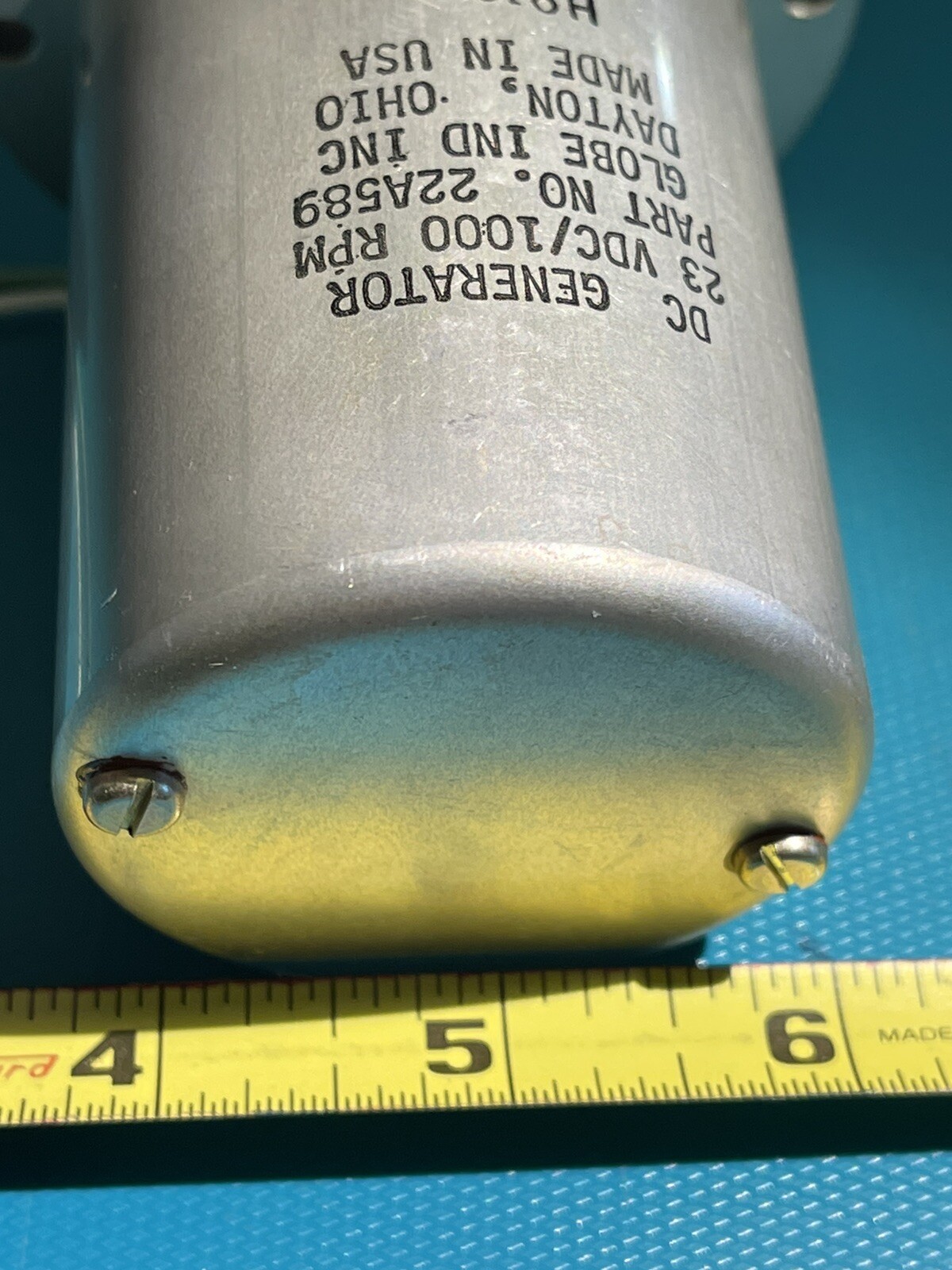 DC GENERATOR 23 vdc/1000 RPM