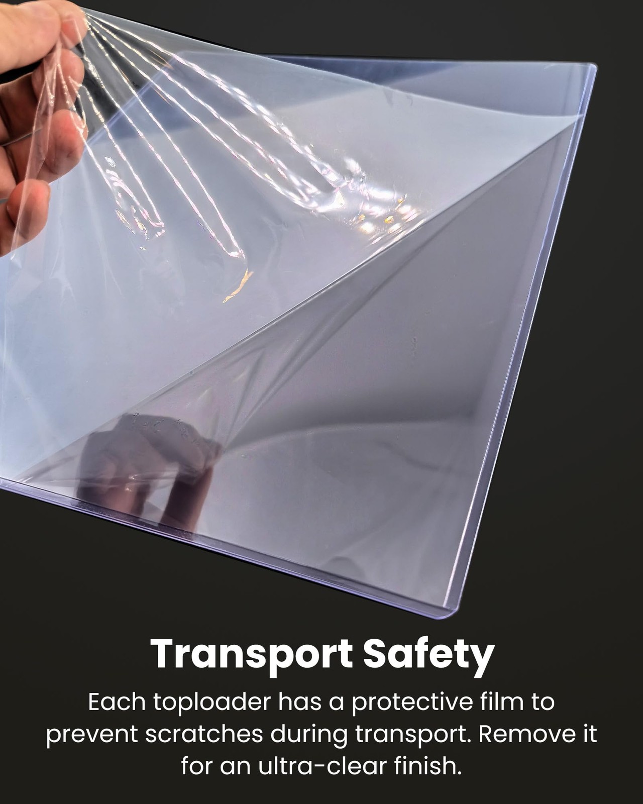 9×12 Toploader – Clear Semi-Rigid PVC Sheet Protectors, Hard Plastic Sleeves …